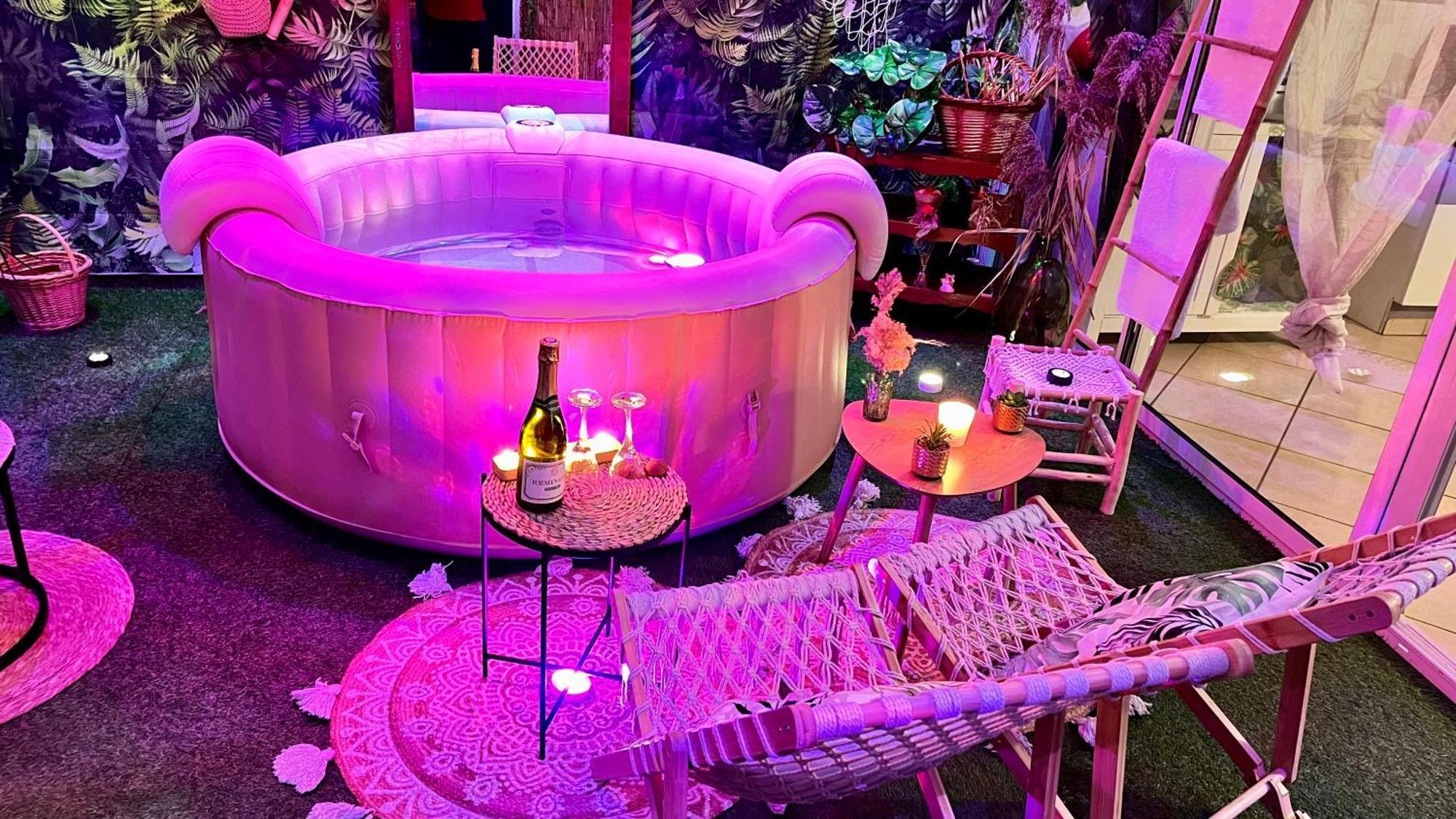 Un Mirage Tropical En Bord De Loire, Love Et Detente Saint-Clément-des-Levées 외부 사진